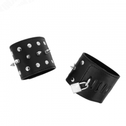 KINK MUaEQUERAS ESTILO PUNK CON PINCHOS 25 X 6 CM