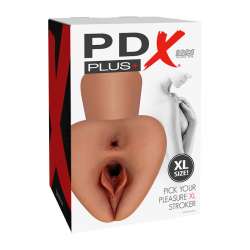 PDX PLUS PICK YOUR PLEASURE MASTURBADOR REALaSTICO XL MULATO