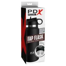 PDX PLUS FAP FLASK ESTIMULADOR DE BOTELLA DISCRETO TRANSPARENTE MODELO 1