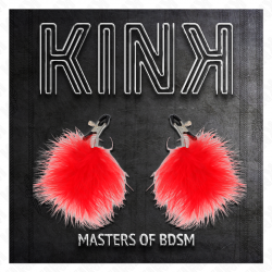 KINK PINZAS PARA PEZONES CON PLUMA ROJO 7 CM