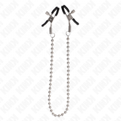 KINK PINZAS PARA PEZONES CON CADENA DE BOLAS 30 CM