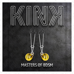 KINK PINZAS PARA PEZONES FINA CON CASCABEL DORADO 7 CM