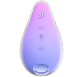 SATISFYER MERMAID VIBES ESTIMULADOR VIBRADOR VIOLETA Y ROSA