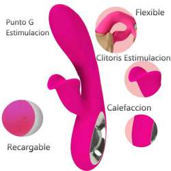 ARMONY DARO VIBRADOR ESTIMULADOR PULL RING FUCSIA