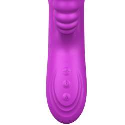 ARMONY ANGELIA VIBRADOR MULTIFUNCION CON LENGUA ESTIMULADORA EFECTO CALOR VIOLETA