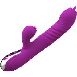 ARMONY FAIRY VIBRADOR MULTIFUNCION DOBLE LENGUA EFECTO CALOR VIOLETA