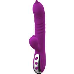 ARMONY FAIRY VIBRADOR MULTIFUNCION DOBLE LENGUA EFECTO CALOR VIOLETA