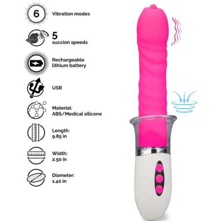 ARMONY LIBERTY VIBRADOR THRUSTING CON LENGUA