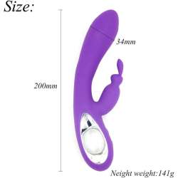 ARMONY BELLA VIBRADOR RABBIT PULL RING VIOLETA