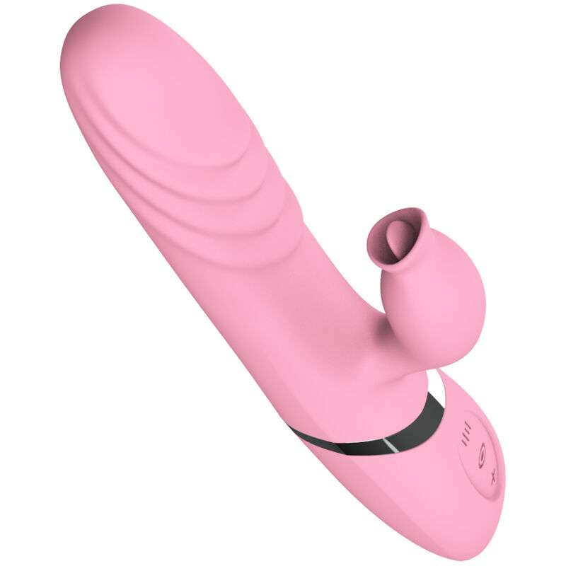 ARMONY VIBRADOR THRUSTING CON LENGUA EFECTO CALOR ROSA