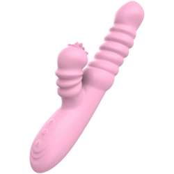 ARMONY VIBRADOR MULTIFUNCION CON LENGUA ESTIMULADORA EFECTO CALOR ROSA