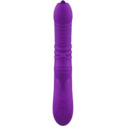 ARMONY FULLY GSPOT VIBRADOR RABBIT CON LENGUA ESTIMULADORA EFECTO CALOR VIOLETA