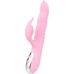 ARMONY MARCIA VIBRADOR THRUSTING DOBLE LENGUA EFECTO CALOR ROSA