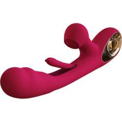 ARMONY IMPACT SWING VIBRADOR ESTIMULADOR DUAL MODELO 2 BURDEOS