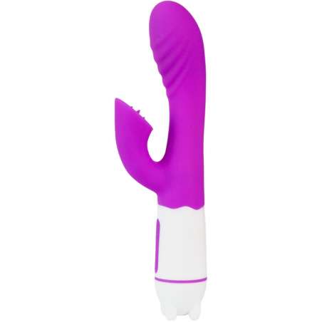 ARMONY HAPPY VIBRADOR ESTIMULADOR CON LENGUA RECARGABLE VIOLETA