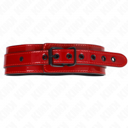 KINK COLLAR AJUSTABLE ROJO VINO 375 495 CM X 5 CM