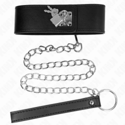 KINK COLLAR CON CORREA 65 CM ANCHO NEGRO AJUSTABLE 335 41 CM X 5 CM