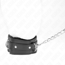 KINK COLLAR CON CORREA 65 CM CON RESTRICCIONES NEGRO AJUSTABLE 36 42 CM X 55 CM