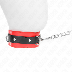 KINK COLLAR CON CORREA 65 CM ROJO 54 X 45 CM