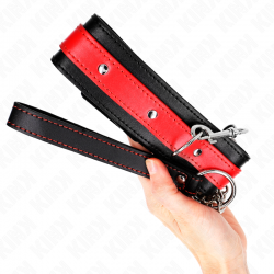 KINK COLLAR CON CORREA 65 CM ROJO AJUSTABLE 36 43 CM X 5 CM