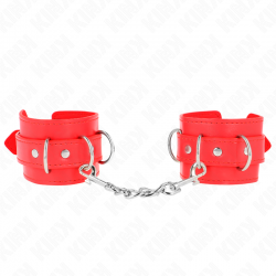 KINK MUaEQUERAS CON 3 ANILLAS EN D AJUSTABLE ROJO 175 25 CM X 6 CM