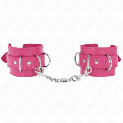 KINK MUaEQUERAS CON 3 ANILLAS EN D AJUSTABLE ROSA 175 25 CM X 6 CM