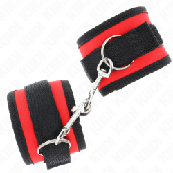 KINK MUaEQUERAS NYLON ROJO NEGRO MODELO 2 AJUSTABLE 18 35 CM X 6 CM