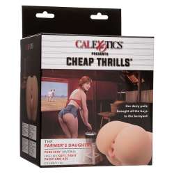 CALEXOTICS THE FARMERS DAUGHTER DOBLE MASTURBADOR REALaSTICO NATURAL