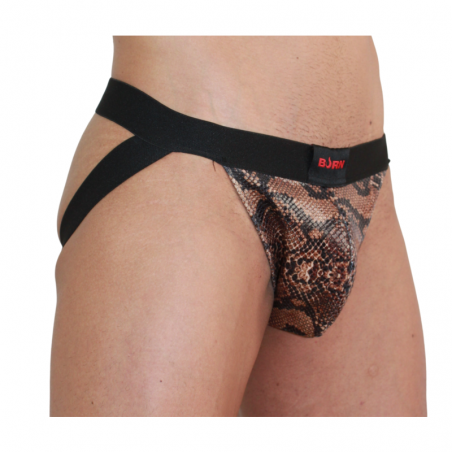 BURN 002 JOCK SNAKE NEGRO XL