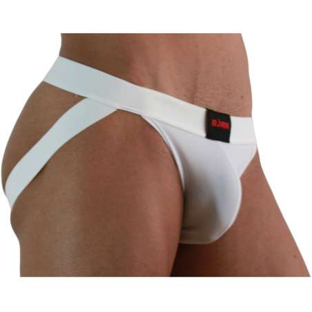 BURN 007 JOCK LYCRA BLANCO XL