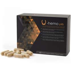 500 COSMETICS U HEMO CaPSULAS PARA PREVENIR LAS HEMORROIDES 60 CaPSULAS