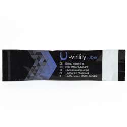 500 COSMETICS U VIRILITY LUBE LUBRICANTE EFECTO FRIO 10 X 5 ML