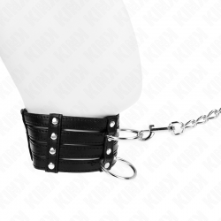 KINK COLLAR CON CORREA 65 CM ESTILO SUB AJUSTABLE 35 51 CM X 7 CM