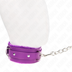 KINK COLLAR CON CORREA 65 CM CON RESTRICCIONES MORADO AJUSTABLE 36 42 CM X 55 CM