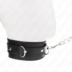 KINK COLLAR CON CORREA 65 CM NEGRO 54 X 45 CM