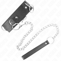 KINK COLLAR CON CORREA 65 CM 3 ANILLOS MODELO 2 AJUSTABLE 36 43 CM X 5 CM