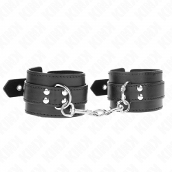 KINK MUaEQUERAS CON TACHUELAS NEGRO 35 X 6 CM