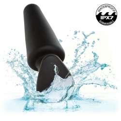 CALEXOTICS ROCK BOTTOM PLUG ANAL CaNICO 10 VIBRACIONES SILICONA NEGRO