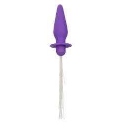 CALEXOTICS SOUTHERN LIGHTS LIGHT UP PLUG ANAL CON LUCES 10 VIBRACIONES SILICONA VIOLETA