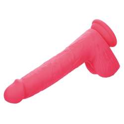 CALEXOTICS STUDS VIBRADOR REALaSTICO 10 VIBRACIONES Y ROSA