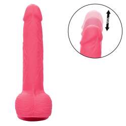 CALEXOTICS STUDS VIBRADOR REALaSTICO 10 VIBRACIONES Y ROSA