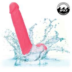 CALEXOTICS STUDS VIBRADOR REALaSTICO 10 VIBRACIONES Y ROSA