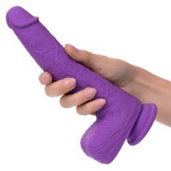 CALEXOTICS STUDS VIBRADOR RECARGABLE Y GIRATORIO 10 VIBRACIONES VIOLETA