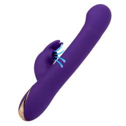 CALEXOTICS JACK VIBRADOR RABBIT Y ESTIMULADOR 7 NIVELES DE VIBRACIaN Y SUCCIaN AZUL