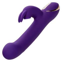 CALEXOTICS JACK VIBRADOR RABBIT Y ESTIMULADOR 7 NIVELES DE VIBRACIaN Y SUCCIaN AZUL