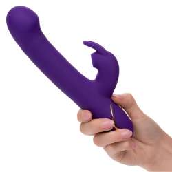 CALEXOTICS JACK VIBRADOR RABBIT Y ESTIMULADOR 7 NIVELES DE VIBRACIaN Y SUCCIaN AZUL