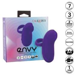 CALEXOTICS ENVY MASAJEADOR DE BOLA RODANTE 7 VIBRACIONES MORADO