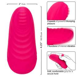 CALEXOTICS ENVY MASAJEADOR DE BOLA RODANTE 7 VIBRACIONES ROSA