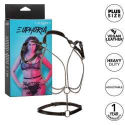 CALEXOTICS EUPHORIA ARNaS ESTILO CABESTRO CON MaLTIPLES CADENAS PREMIUM TALLA PLUS