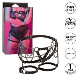 CALEXOTICS EUPHORIA ARNaS DE MUSLO CON CADENAS PREMIUM TALLA PLUS